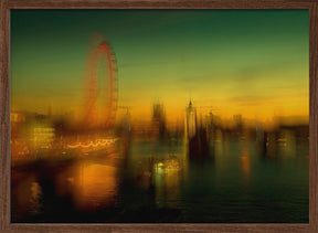 London at Dusk Poster