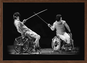 Wheelchair Fencing Poster