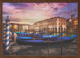 Gondolas of the Grand Canal Poster