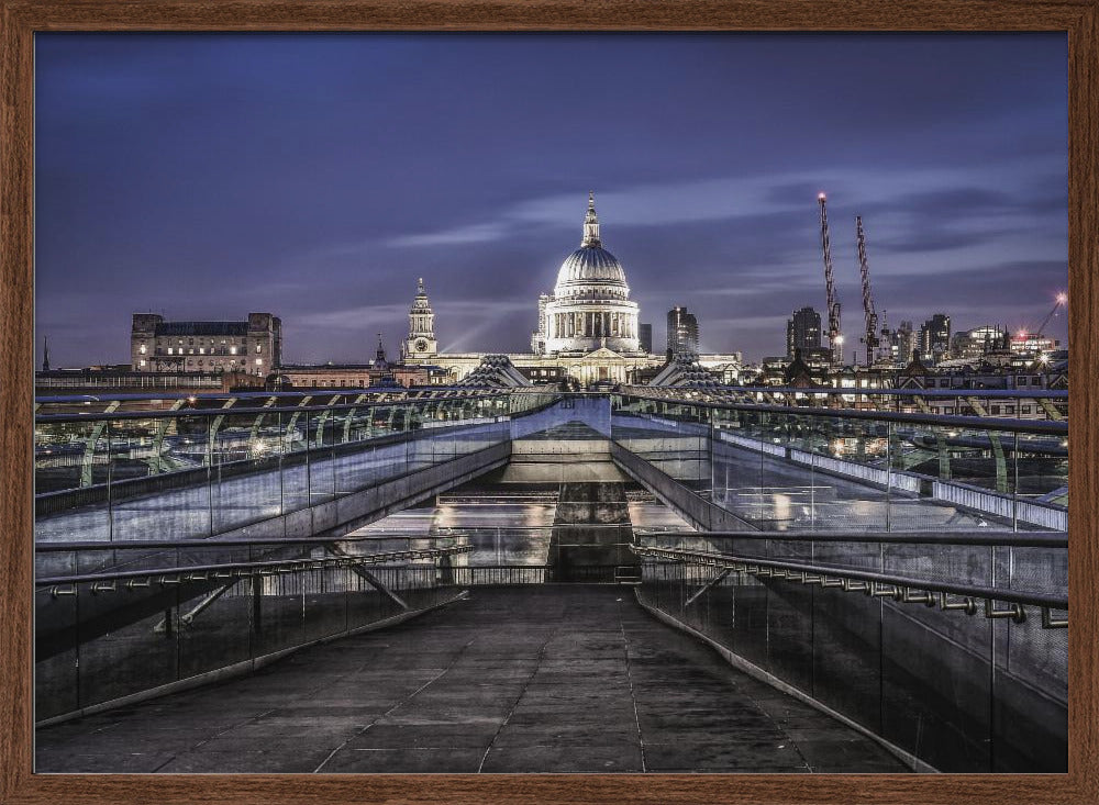 St. Johns Cathedral London Poster