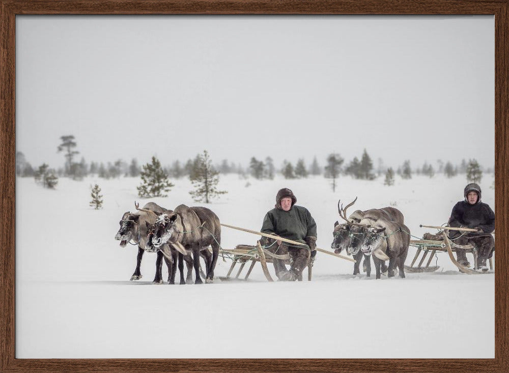 Semjon and Kolya on travel Poster