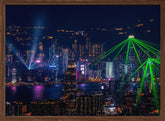 Victoria Harbour Light Show Poster