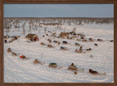 Morning in Nenets camp Poster