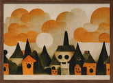 Spooky Wooky Village Poster