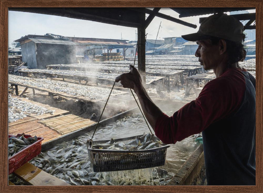 Salty fish Worker Poster