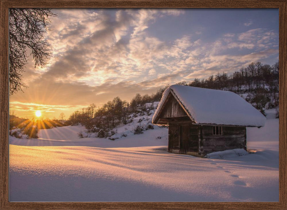 Winter fairytale Poster