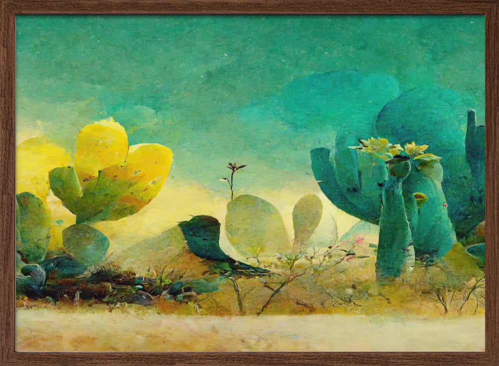 Cactuses Poster