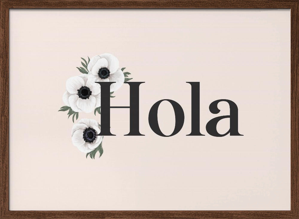 Anemone Hola I Poster