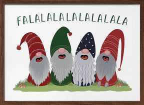 Fa la la la la gnomes Poster