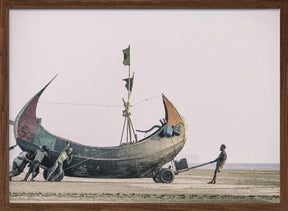 Barge Haulers on the Cox's Bazar Poster