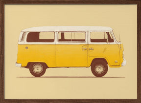 Yellow Van Poster