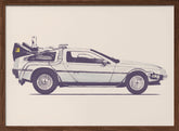 Delorean Poster