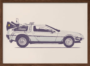 Delorean Poster