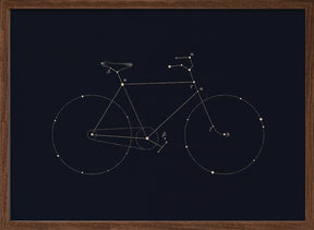 Bike Constellation Poster