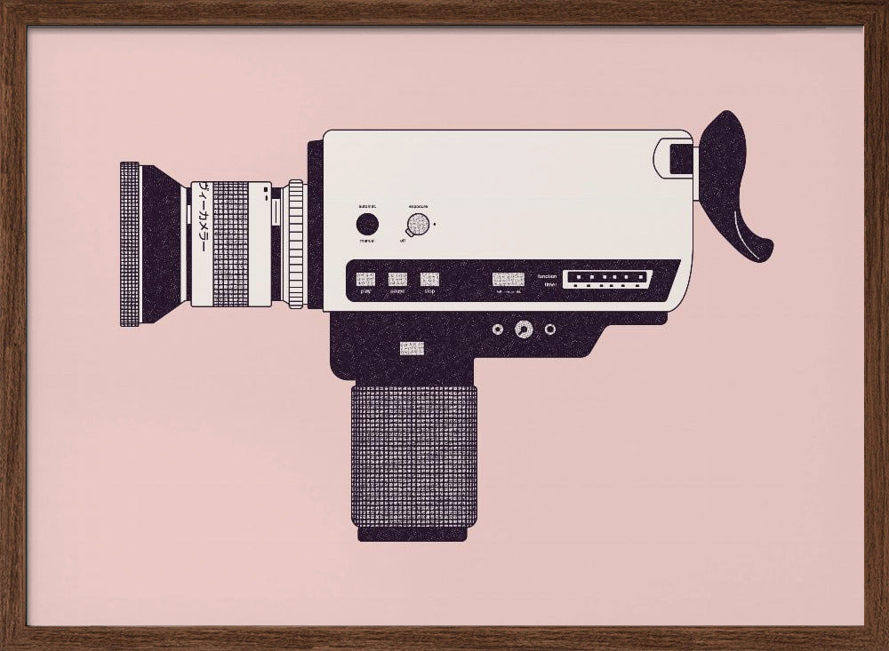 Super 8 Camera Poster