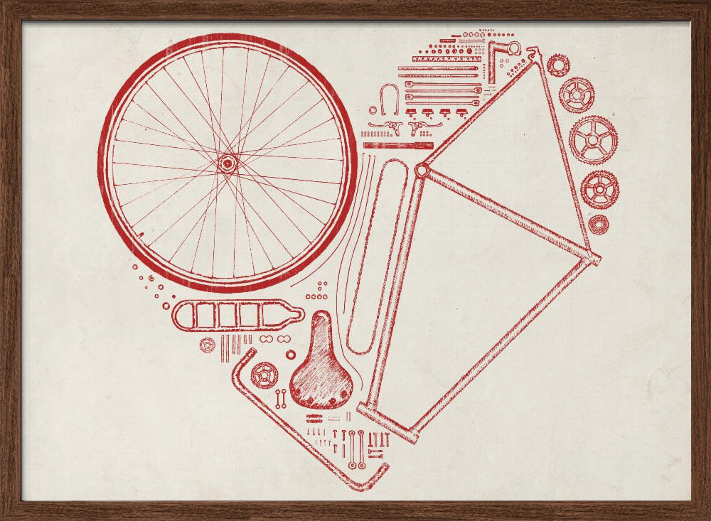 Love Bike Nº2 Poster