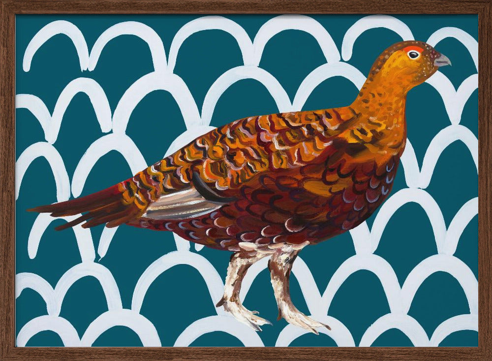 Gorgeous Grouse Poster