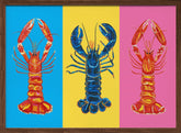 Lobster Langoustines Pop Art Poster