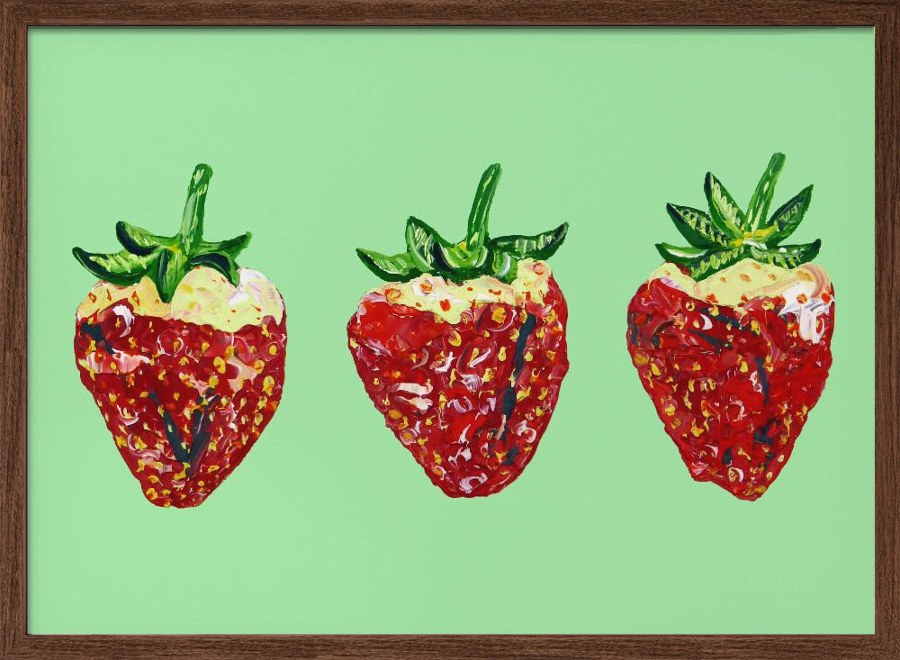 Strawberries Poster