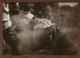 Dirt race - take off... Poster