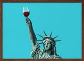 Liberty of Drinking Poster