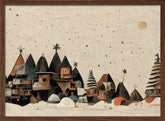 Tiny Christmas Town Poster