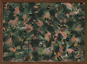 Jungle Pattern 1 Poster