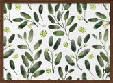 Lisa watercolor seeded eucalyptus pattern Poster