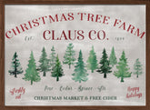 Vintage Christmas tree farm (2) Poster