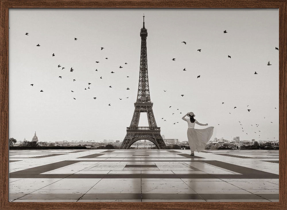 Good Morning Eiffel Poster