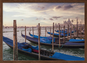 VENICE Gondolas &amp; Santa Maria della Salute Poster