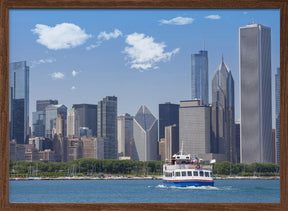 CHICAGO Skyline Poster