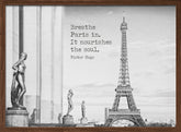 Breathe Paris in Poster