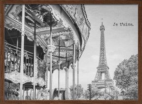 Je t’aime - Paris Poster