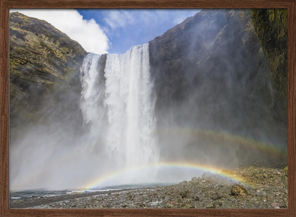 ICELAND Skogafoss Poster