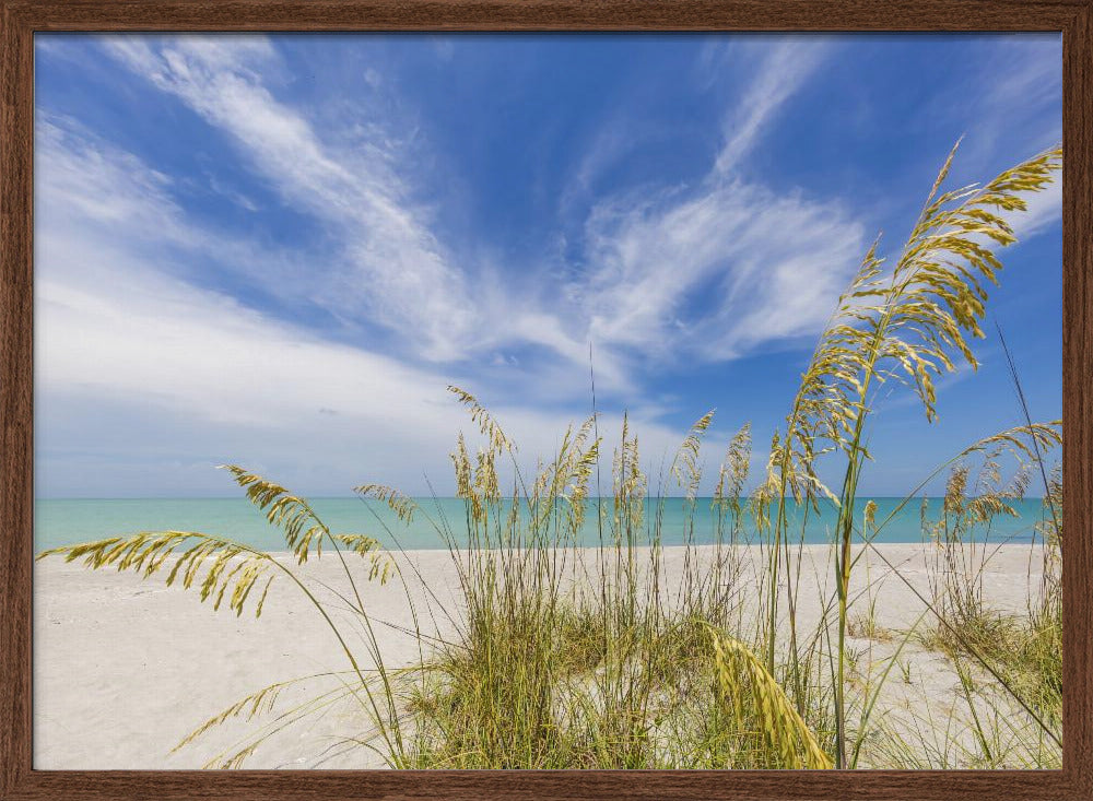 Heavenly calmness on the beach Poster