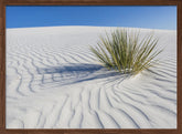 WHITE SANDS Idyllic scenery Poster