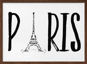 PARIS Typography Poster