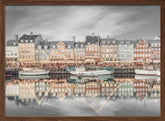 COPENHAGEN VINTAGE Nyhavn Idyllic Evening Impression Poster