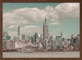 MIDTOWN MANHATTAN | urban vintage style Poster