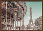 Typical Paris | urban vintage style Poster