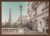 Parisian Charm | urban vintage style Poster