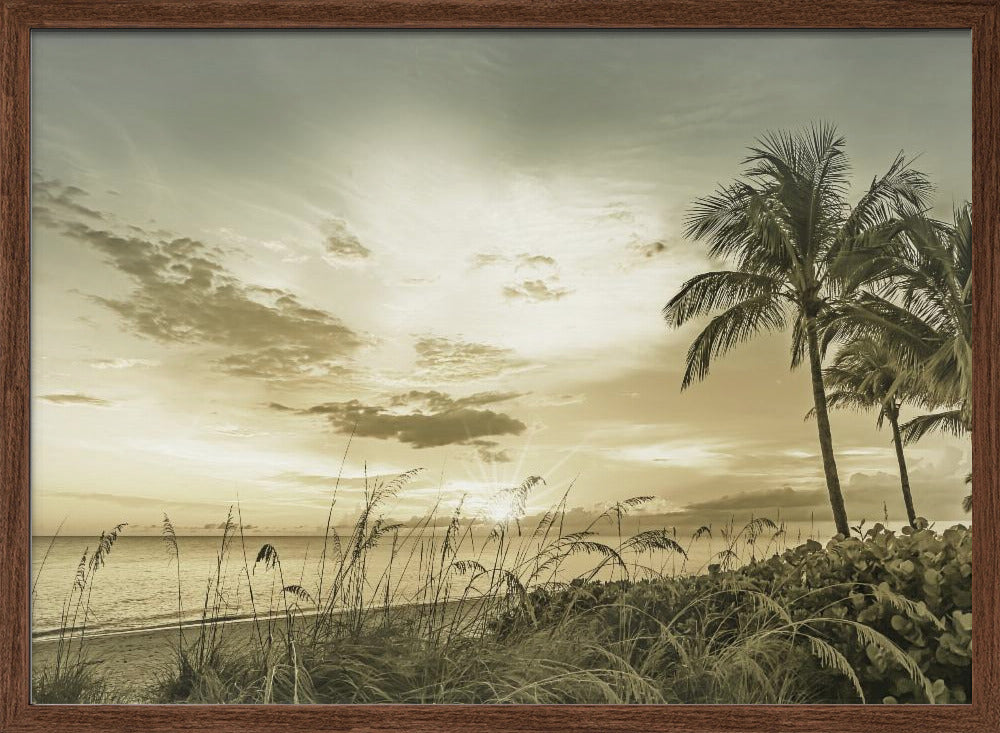 BONITA BEACH Sunset Poster