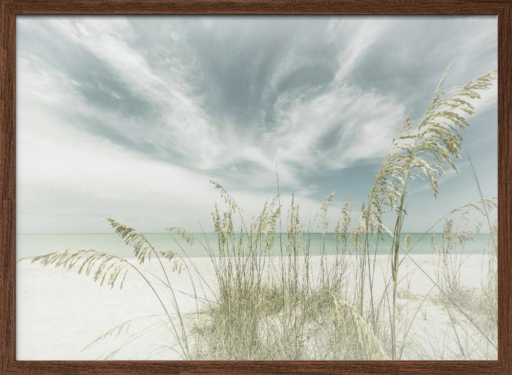 Heavenly calmness on the beach Poster