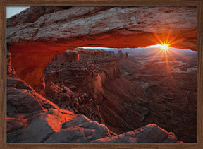 Mesa Arch Sunrise Poster