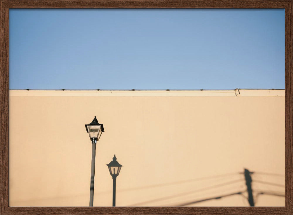 Afternoon Shadow Play | Oaxaca Mexico Poster