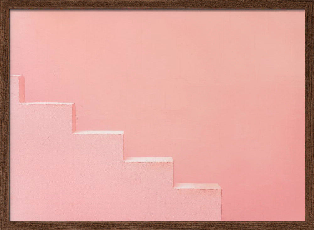 Muralla Roja In Pink Poster