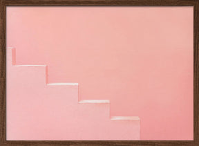 Muralla Roja In Pink Poster