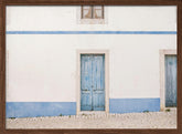 Ericeira Blue Door Poster