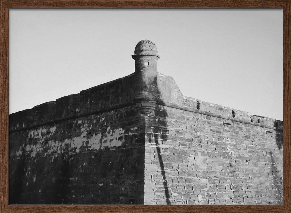 Castillo de San Marcos Shadows Poster